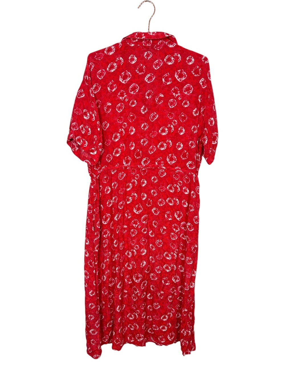 Whistles Hilda Tie Dye Floral Printed Midi Dress - Picture 5 of 11